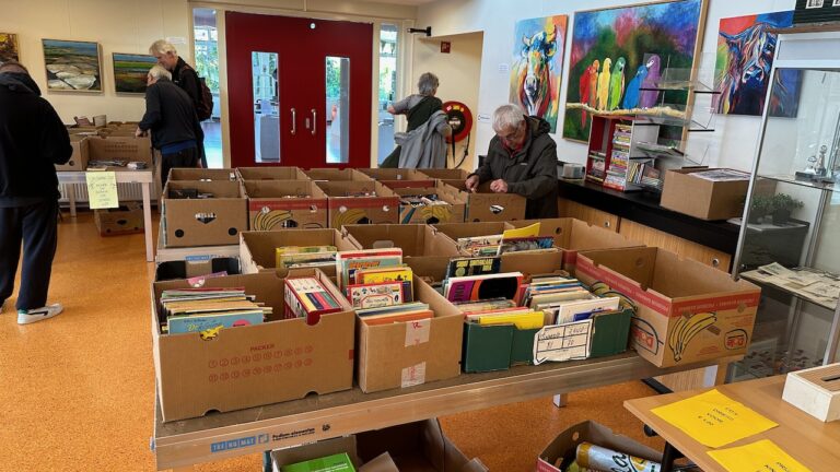 Rommelmarkt Dorpshuis brengt flink bedrag op