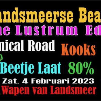 Het gaat weer los in het Wapen tijdens de Landsmeerse Beatnacht