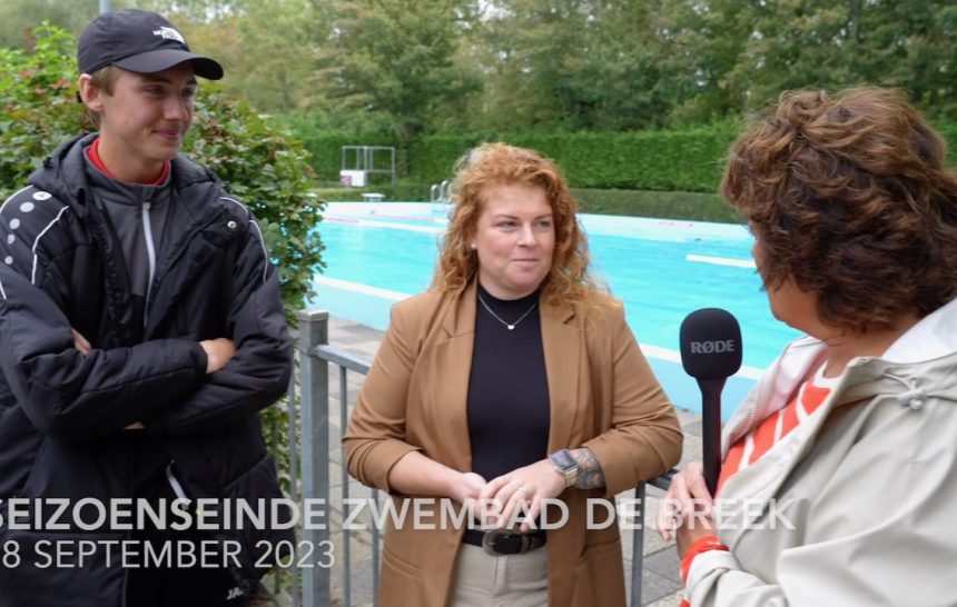 Voor zwembad De Breek was september een topmaand