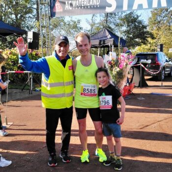 2. Thomas Merlijn, 10 km (en Wouter Merlijn, 3km) Prachtweer en prachttijden bij de Twiskemolenloop