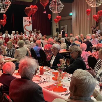 Het ‘grote verbindingsdiner’ was super en reuze gezellig!
