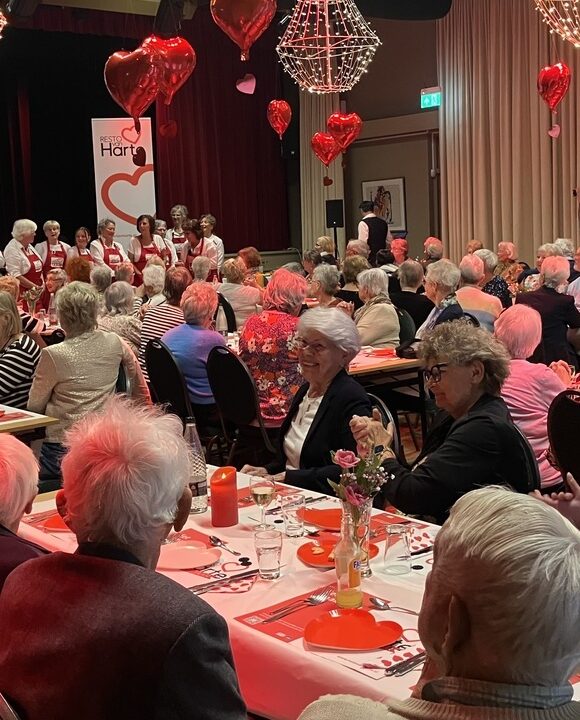 Het ‘grote verbindingsdiner’ was super en reuze gezellig!