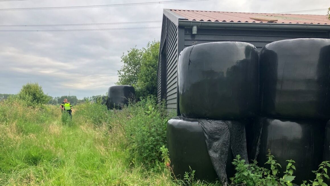 Brandje dak loods snel geblust