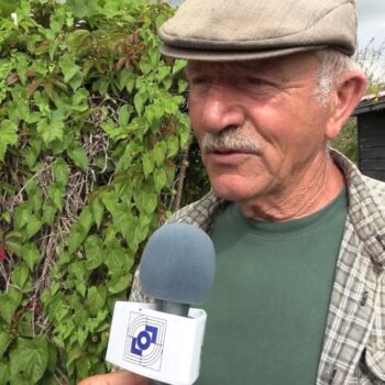 Vlijtigveldvoorzitter Carel Kalf blij dat er geen volkstuinen verhuisd hoeven te worden