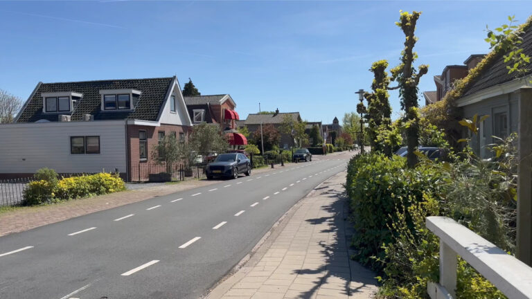 Stukje Dorpstraat tussen Tormentilstraat en Noordeinde 176 op 15 juli afgesloten