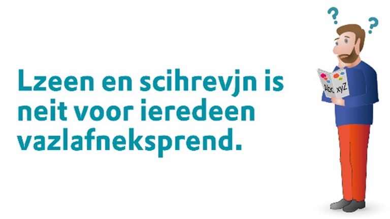 Moeite met lezen en schrijven?