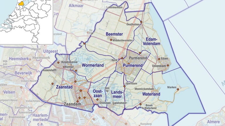 Rapport Bernt Schneiders: geen draagvlak voor fusie WOL-gemeenten met Waterland en Edam-Volendam