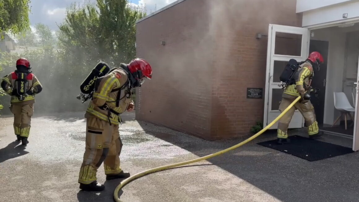 Brand in uitvaartcentrum Landsmeer