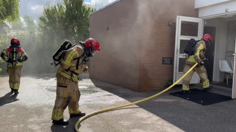 Brand in uitvaartcentrum Landsmeer