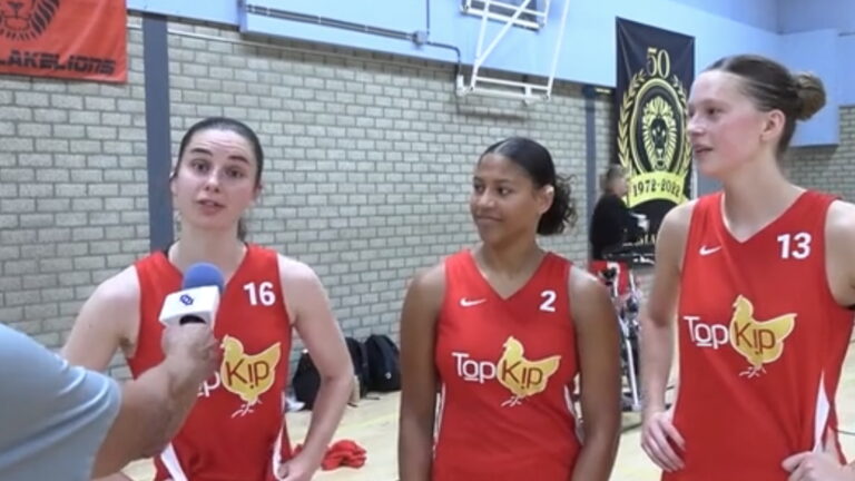 Nieuwe coach en speelsters TopKip Lions stellen zich voor
