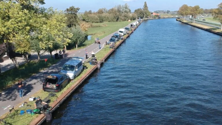 NH-kanaal decor voor nationale sportviscompetitie