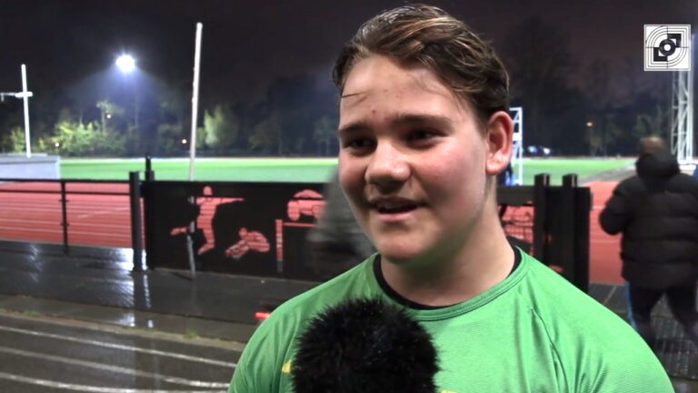 Lars Vet blijkt goed te kunnen kogelstoten en dat zit waarschijnlijk in zijn genen