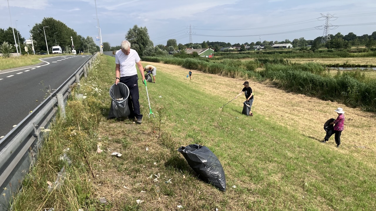 Landsmeer doet mee aan Landelijke Opschoondag