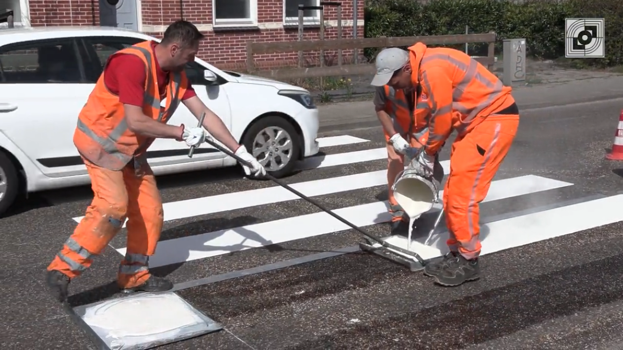 Zebrapad zorgt voor veilige oversteek bij Jonkerhof